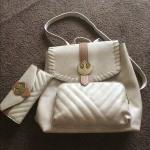 Star Wars Rey Skywalker Backpack and wallet
